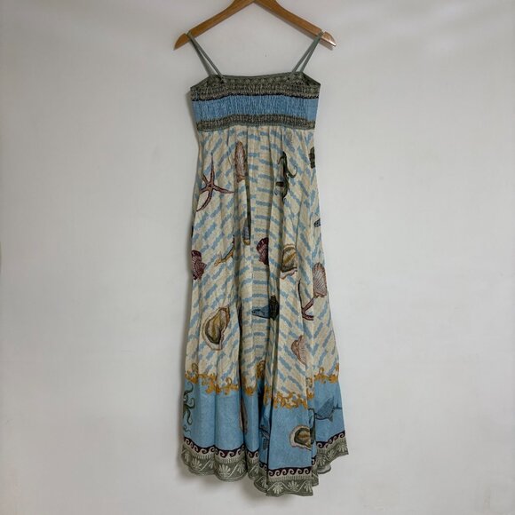Alemais jellyfish pleated linen midi dress - Picture 10 of 15